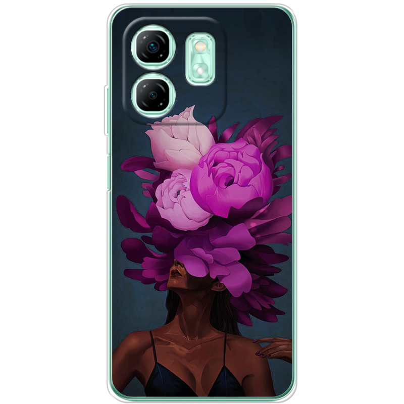 Чохол BoxFace Infinix Hot 50i Exquisite Purple Flowers