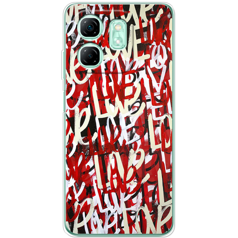 Чохол BoxFace Infinix Hot 50i Love Graffiti