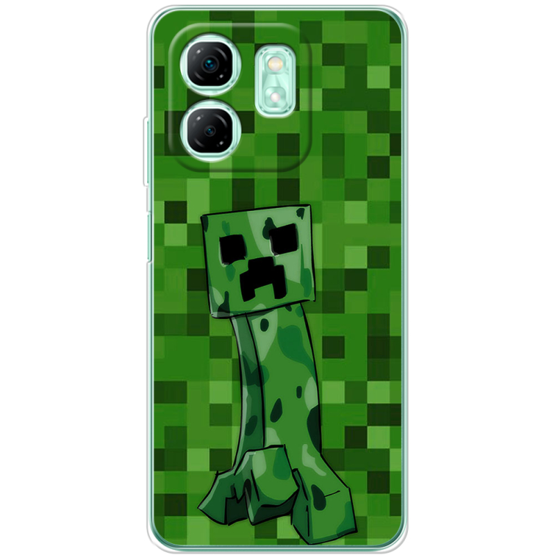 Чохол BoxFace Infinix Hot 50i Minecraft Creeper