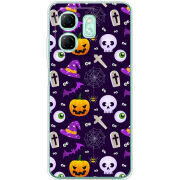 Чохол BoxFace Infinix Hot 50i Halloween Purple Mood