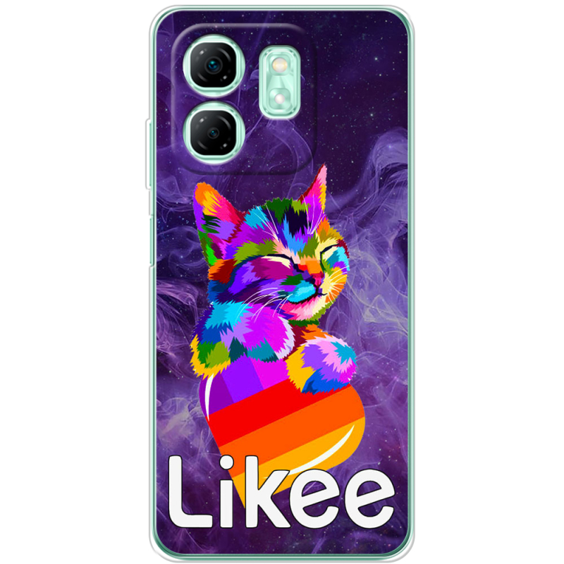 Чохол BoxFace Infinix Hot 50i Likee Cat