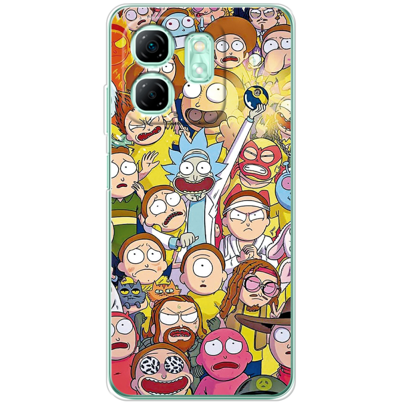 Чохол BoxFace Infinix Hot 50i Rick and Morty