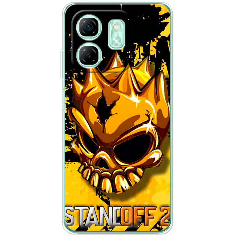 Чохол BoxFace Infinix Hot 50i StandOff 2 gold