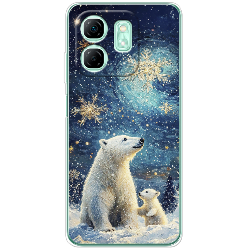 Чохол BoxFace Infinix Hot 50i Північні ведмеді