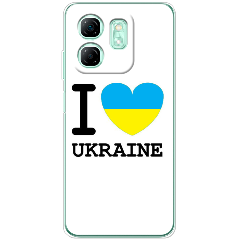 Чохол BoxFace Infinix Hot 50i I love Ukraine