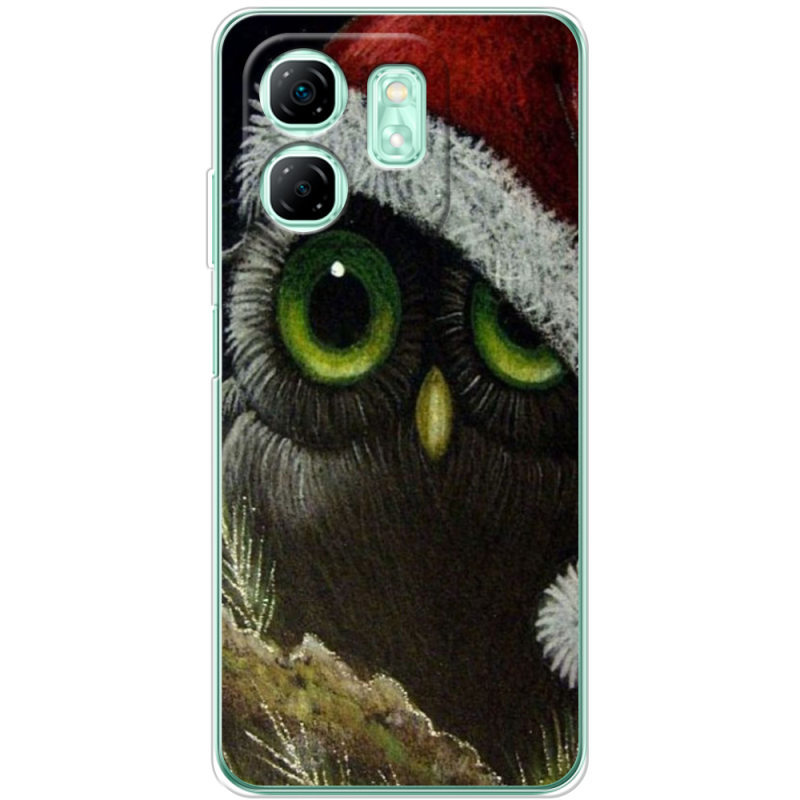 Чохол BoxFace Infinix Hot 50i Christmas Owl