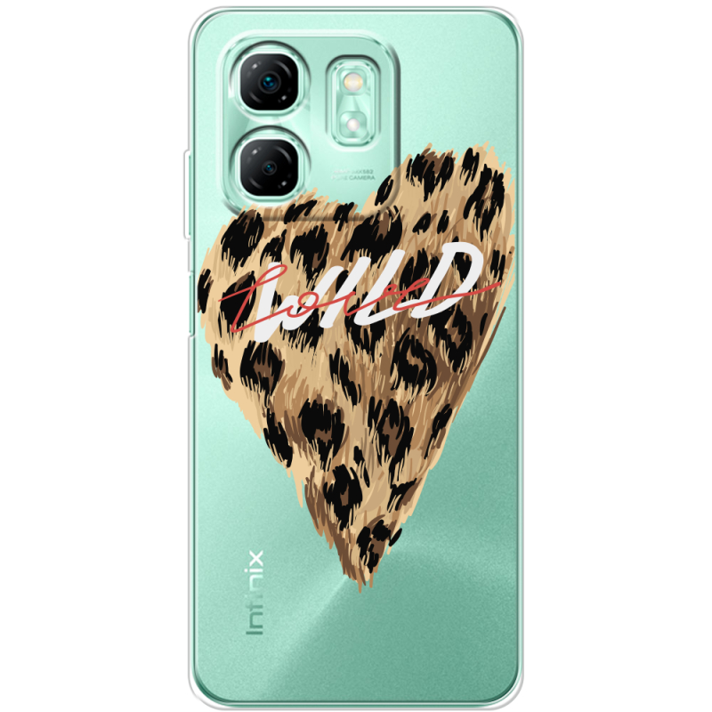 Прозорий чохол BoxFace Infinix Hot 50i Wild Love