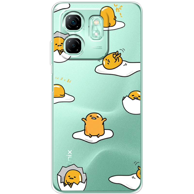 Прозорий чохол BoxFace Infinix Hot 50i Gudetama