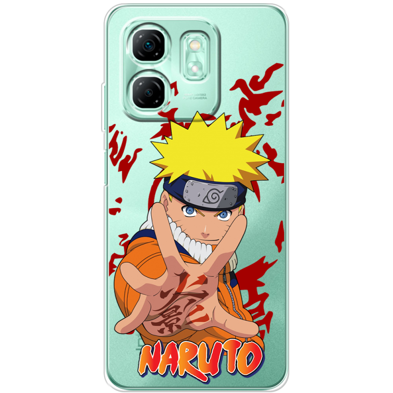 Прозорий чохол BoxFace Infinix Hot 50i Naruto