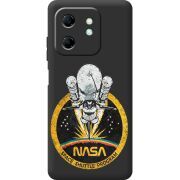 Чорний чохол BoxFace Infinix Hot 50i NASA Spaceship