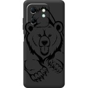 Чорний чохол BoxFace Infinix Hot 50i Grizzly Bear