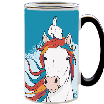 Чашка тест Fuck Unicorn