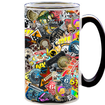 Чашка тест CS:Go Stickerbombing