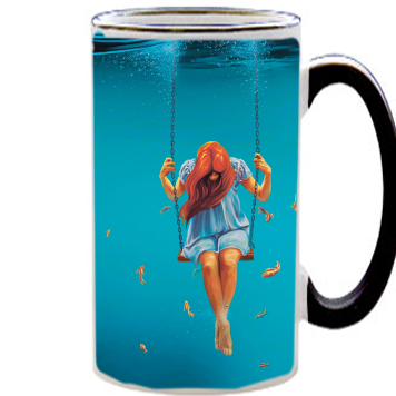 Чашка тест Girl In The Sea