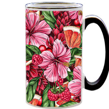 Чашка тест Tropical Flowers