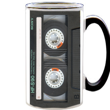 Чашка тест Старая касета