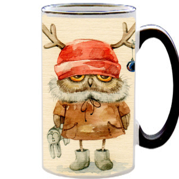 Чашка тест Милая Сова