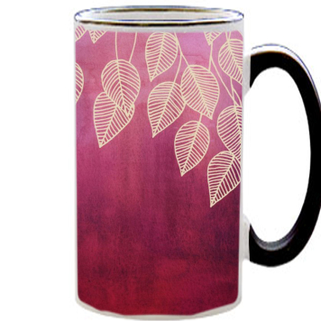 Чашка тест Gold Leaves