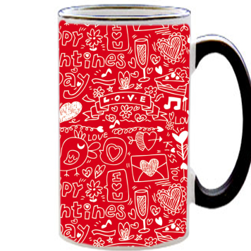 Чашка тест Happy Valentines