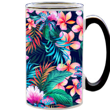 Чашка тест flowers in the tropics