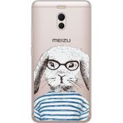 Прозрачный чехол Uprint Meizu M6 Note MR. Rabbit