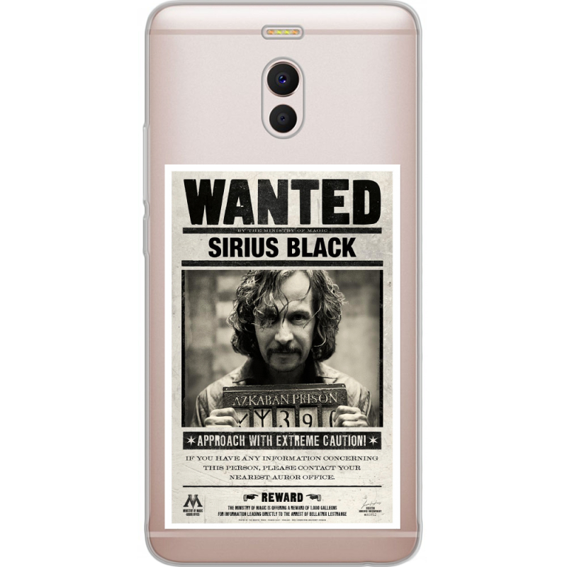 Прозрачный чехол Uprint Meizu M6 Note Sirius Black