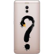 Прозрачный чехол Uprint Meizu M6 Note Swan question