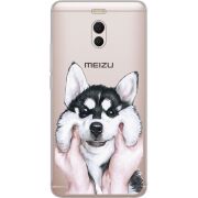 Прозрачный чехол Uprint Meizu M6 Note Husky