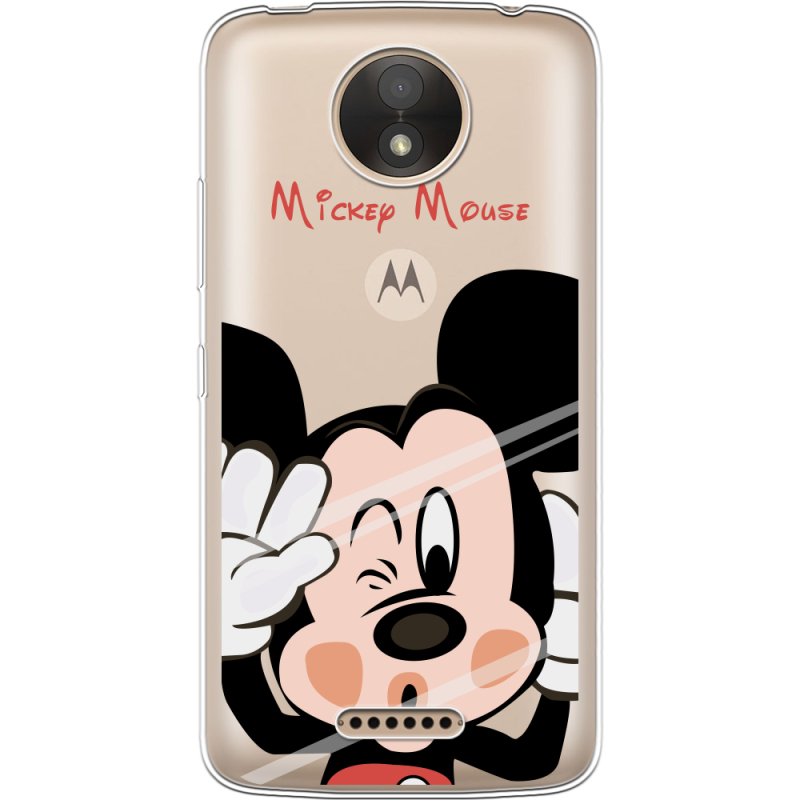 Прозрачный чехол Uprint Motorola Moto C XT1750 Mister M