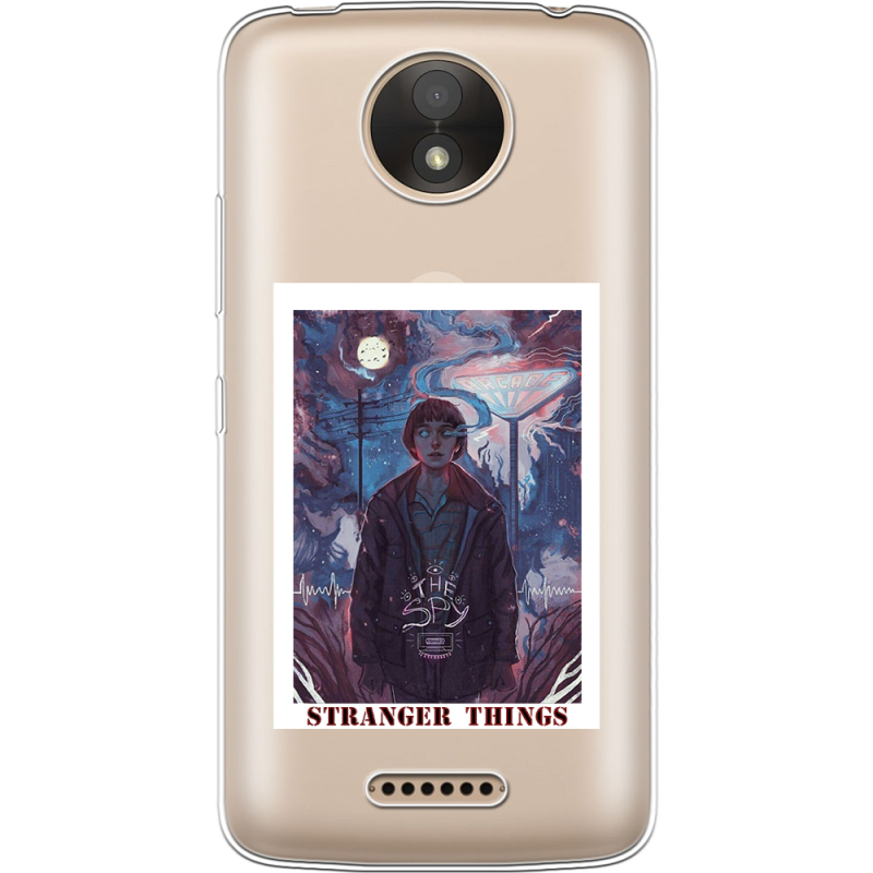 Прозрачный чехол Uprint Motorola Moto C XT1750 Stranger Things