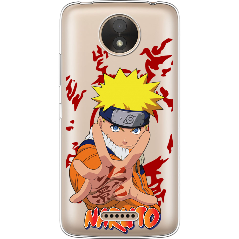 Прозрачный чехол Uprint Motorola Moto C XT1750 Naruto