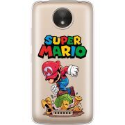 Прозрачный чехол Uprint Motorola Moto C XT1750 Super Mario