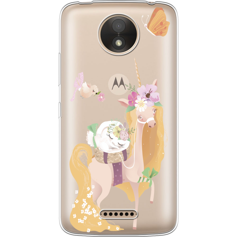 Прозрачный чехол Uprint Motorola Moto C XT1750 Uni Blonde