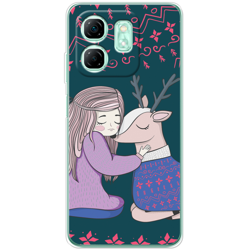 Чохол BoxFace Infinix Smart 9 Girl and deer