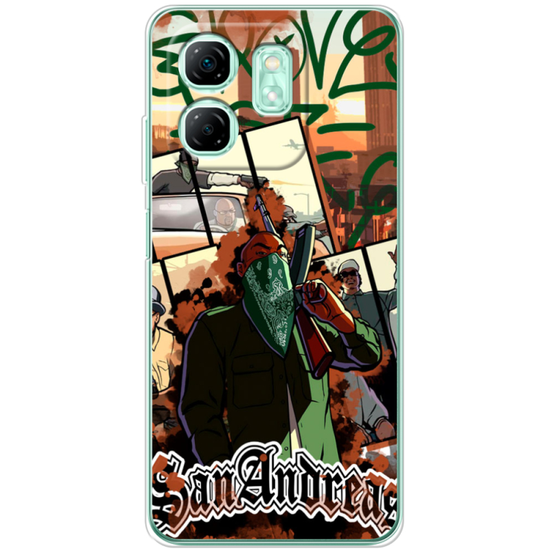 Чохол BoxFace Infinix Smart 9 GTA San Andreas