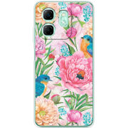 Чохол BoxFace Infinix Smart 9 Birds in Flowers