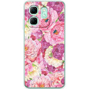 Чохол BoxFace Infinix Smart 9 Pink Peonies