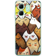 Чохол BoxFace Infinix Smart 9 Sleepy Cats