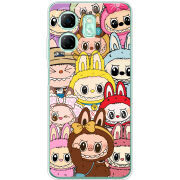 Чохол BoxFace Infinix Smart 9 Labubu