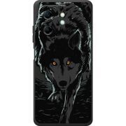 Чорний чохол BoxFace Infinix Smart 9 Wolf