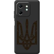 Чорний чохол BoxFace Infinix Smart 9 Ukrainian Trident