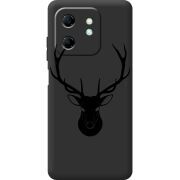 Чорний чохол BoxFace Infinix Smart 9 Deer