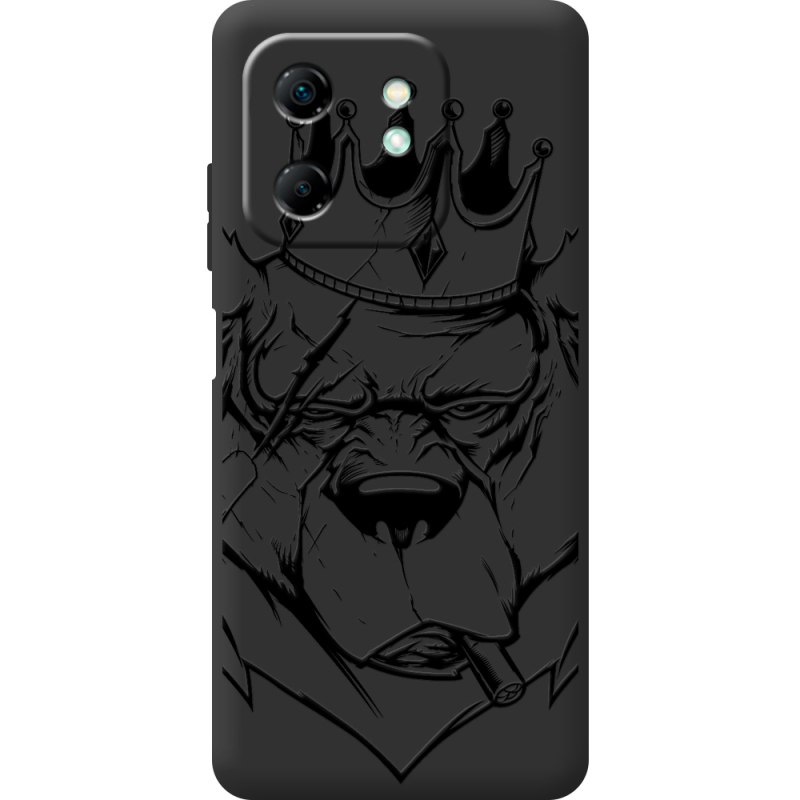 Чорний чохол BoxFace Infinix Smart 9 Bear King