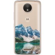 Прозрачный чехол Uprint Motorola Moto C Plus XT1723 Blue Mountain