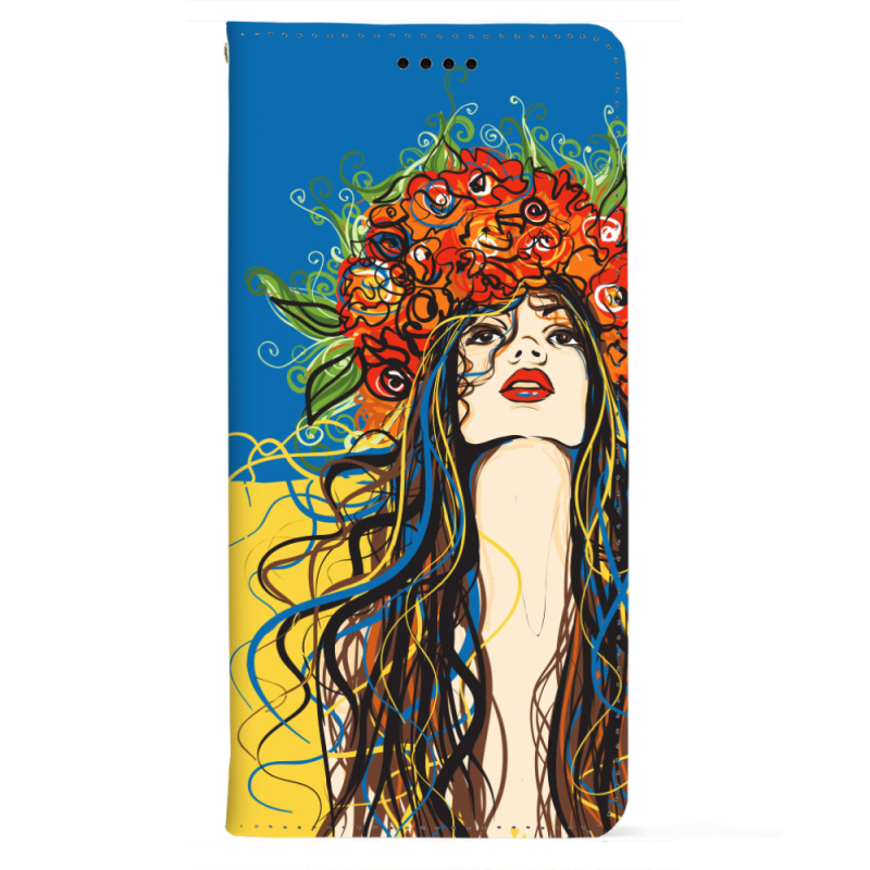 Чохол-книжка BoxFace для OPPO Reno 11 5G Ukraine Girl