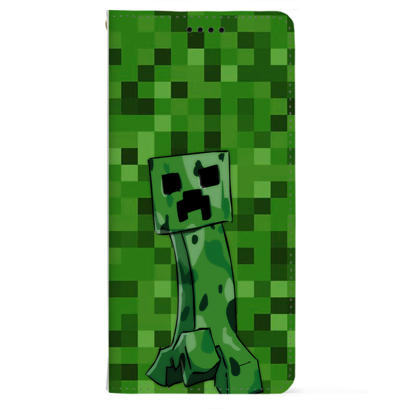 Чохол-книжка BoxFace для OPPO Reno 11 5G Minecraft Creeper