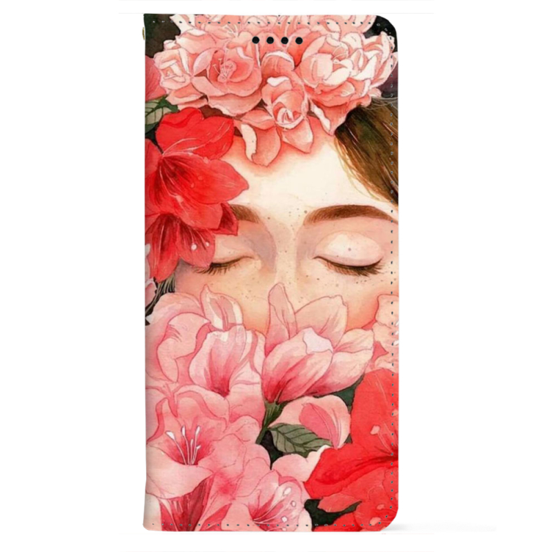 Чохол-книжка BoxFace для OPPO Reno 11 5G Girl in Flowers