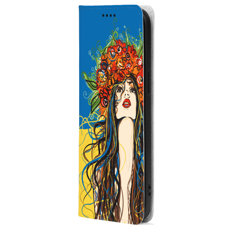 Чохол-книжка BoxFace для OPPO Reno 11 5G Ukraine Girl