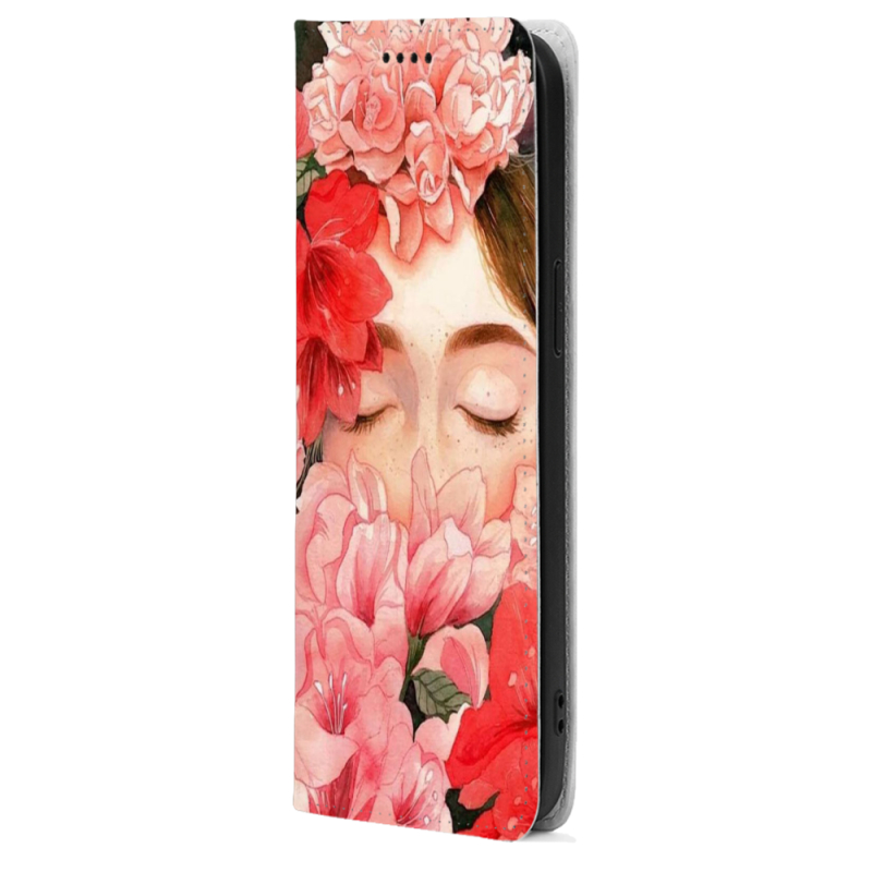 Чохол-книжка BoxFace для OPPO Reno 11 5G Girl in Flowers