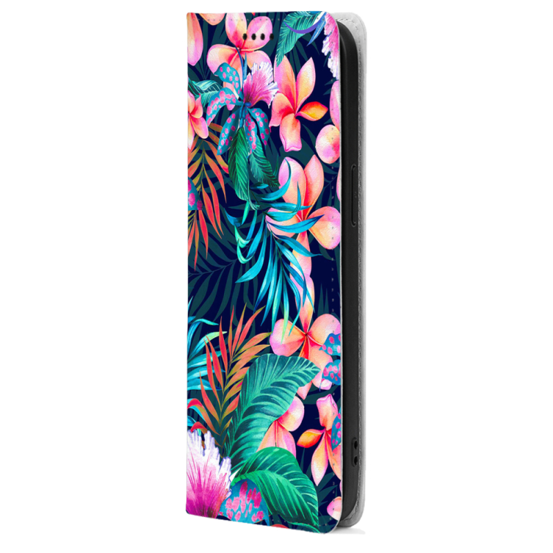 Чохол-книжка BoxFace для OPPO Reno 11 5G flowers in the tropics